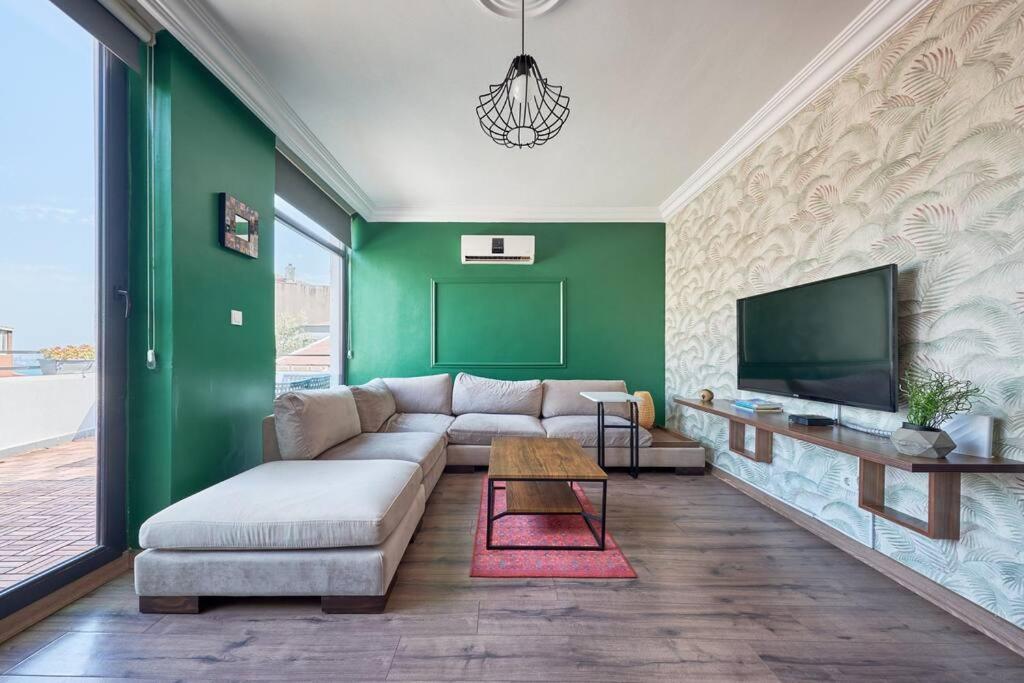 A Flat In The Center With Terrace Apartament Istanbul